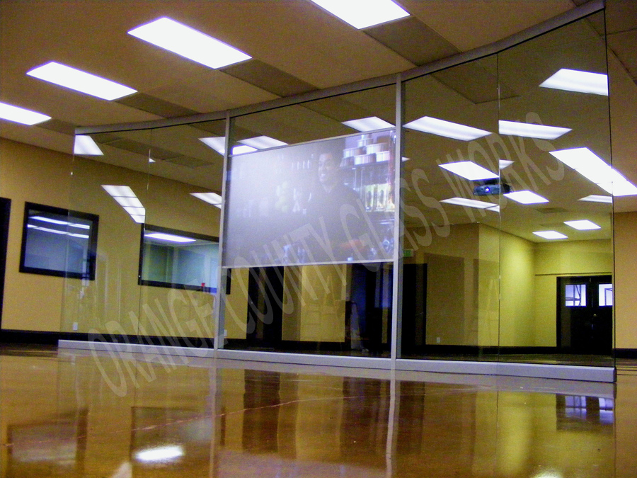 orange county glass works glass partition