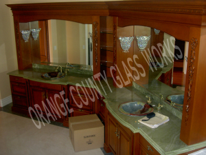 orange county glass works residential mirror